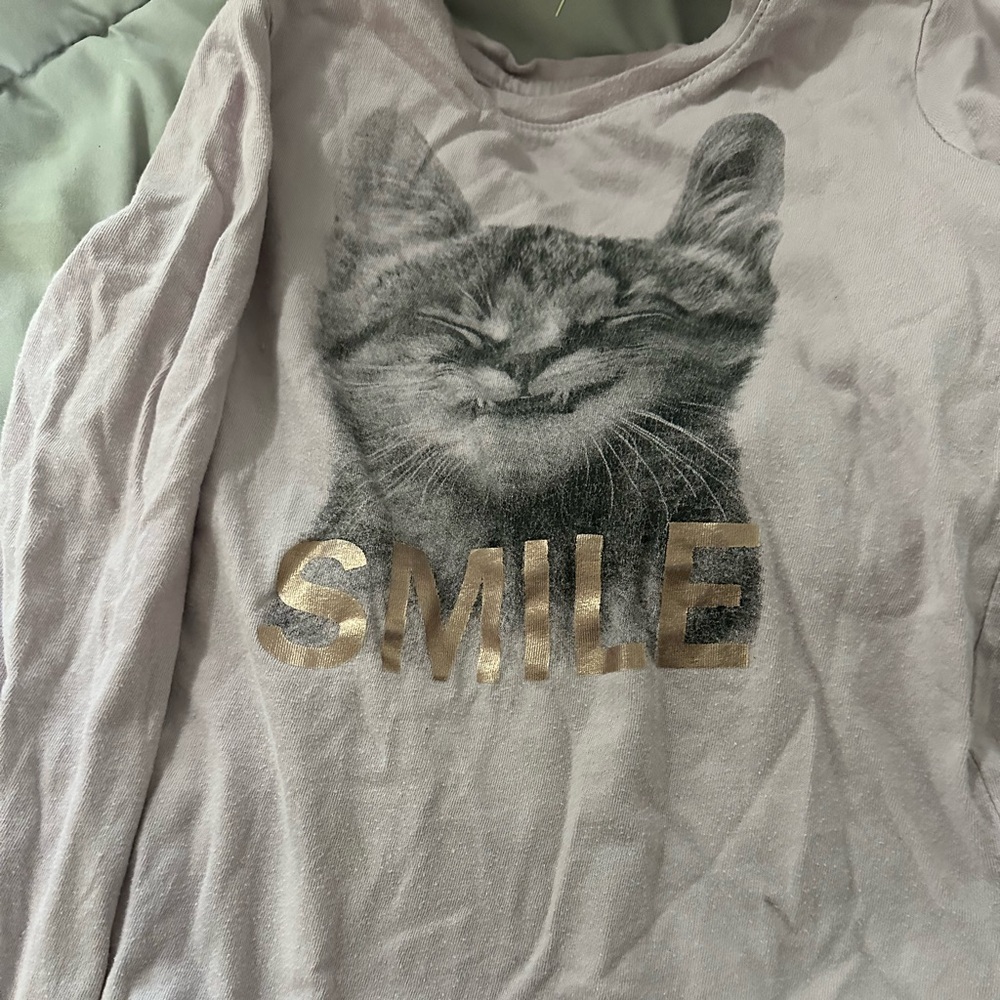 Cat long sleeve shirt